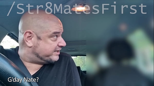 Aussie Bear Driver blows Str8 Tradie with BBC – SUBTITLED