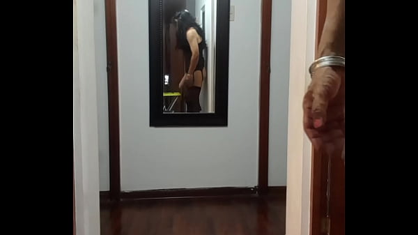 Claudia travesti puta se rompe el culo