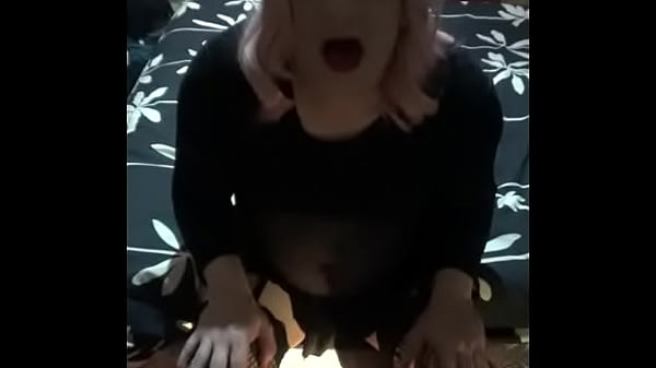 crossdresser takes more than just pee in this video