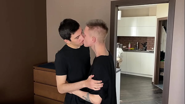 hairy guy with a big dick fucked sweet student twink’s tight asshole