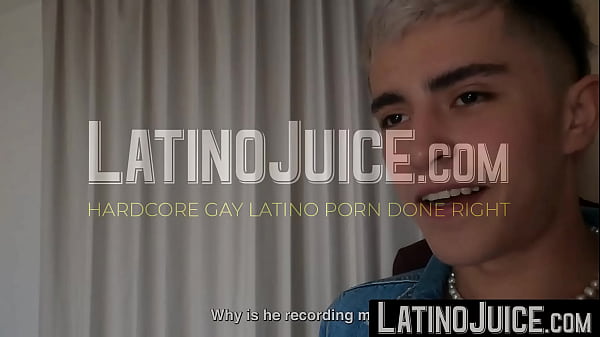 LatinoJuice.com – Angel Crush & Axxl Mart – Dazzling stud Angel Crush eagerly wants to be drilled by Axxl Mart