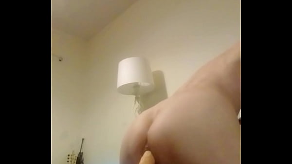My Hot Shaved Ass Swallowing My Vibrating Dildo
