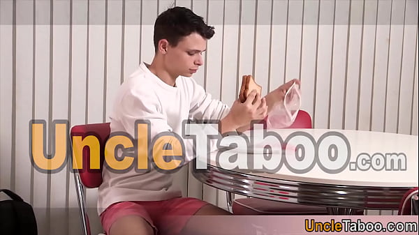 Older mentor getting a special breakfast quickie and a blowjob This is our usual morning routine