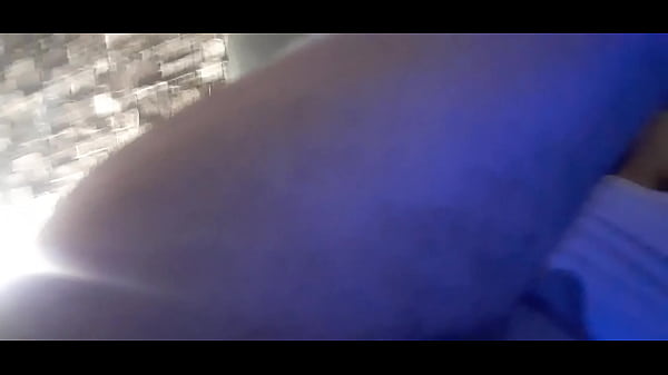 Satin Dale fucking his new dildo