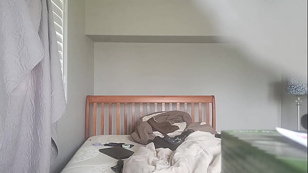 Small camera in roommates messy room