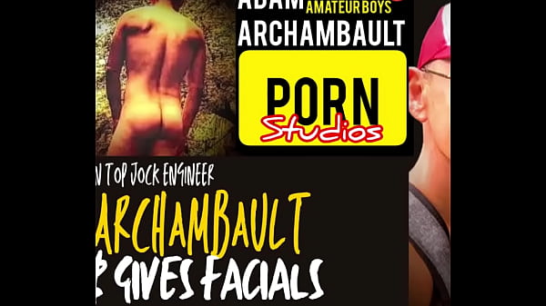 World’s sexiest top jock engineer Adam Archambault blows his load (wanks & gives facials, creampies)