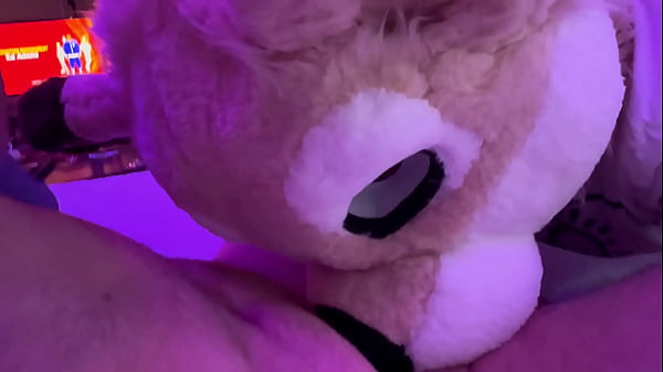 femboy fox fursuiter makes a sex tape with sexy older furry