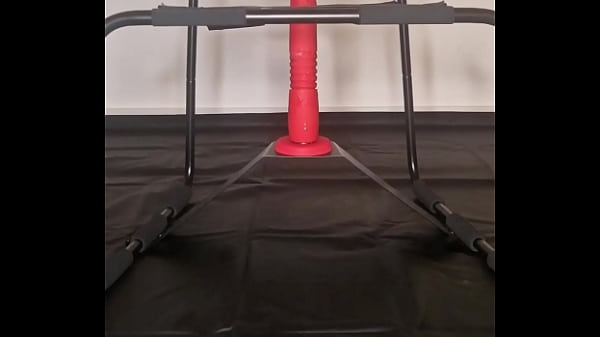 I love the new gravity remote control thrusting dildo