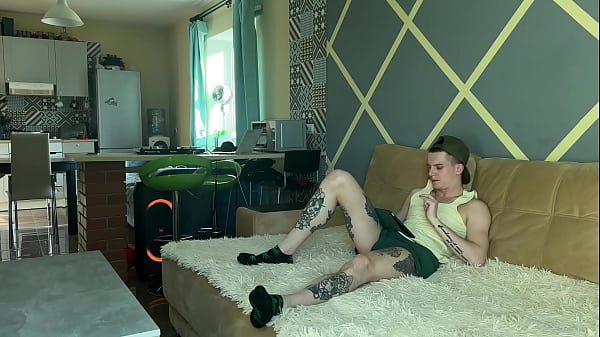 My stepfather teaches me to suck his fat dick, and then fucks me and cums with a hot stream of cum 299