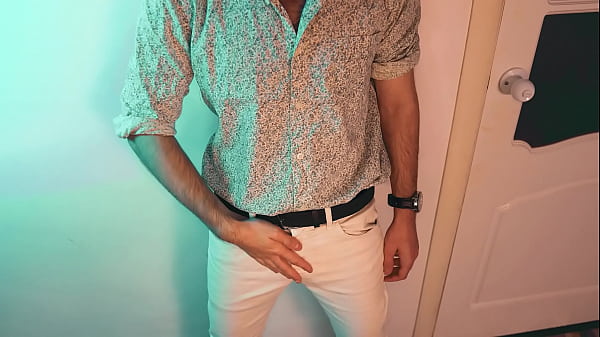 Sexy handsome Noel Dero locked himself in his room and decided to jerk off. ASMR MASTURBATION