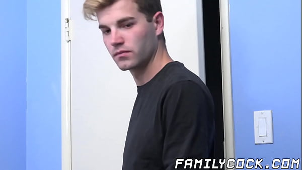 Young gay latino cums hard breeding with hairy stepdaddy