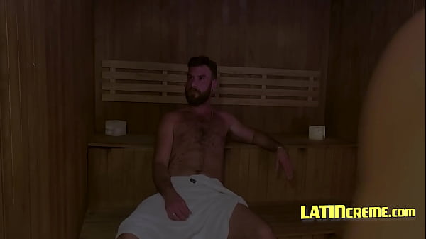 A Steamy Sauna for a Steamy Man