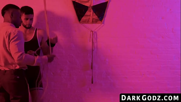 DarkGodz.com – Ebony hunk’s seduction leads to an intense interracial bareback session