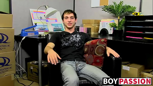 Kevin Grover wanking his dick before busting a nut in a solo