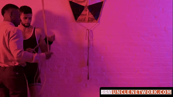 SayUncleNetwork.com – Interracial passion ignites as black hunk claims white ass