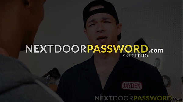 Black Aj Sloan gobbles on the enormous dick of hunk Jayden Marco before a hot interracial sex