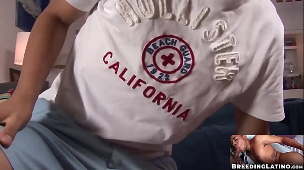 BreedingLatino.com – Horny tender twink Jonas jerks his stiff cock for you