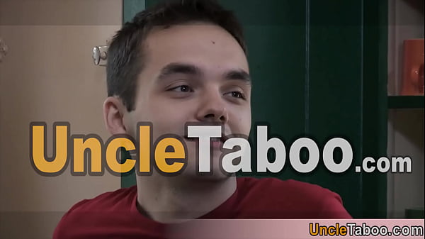 Cute teen gets his first deepthroat lesson bareback style