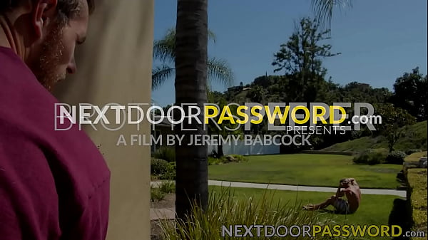 Inked hunk Carter Woods raw rims ass of jock stepbro Justin Matthews