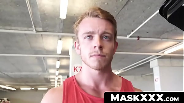 MaskXXX.com – Muscular Marty’s big cock wanking it for our viewers solo