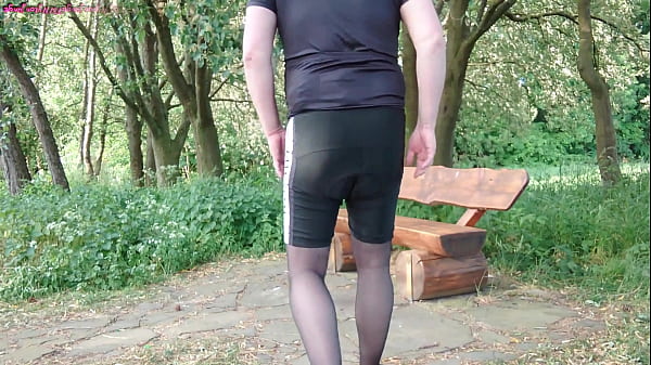 Pause auf der Strumpfhosen Radtour