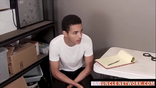 SayUncleNetwork.com – Latino twink perp fingered and barebacked intensely by officer