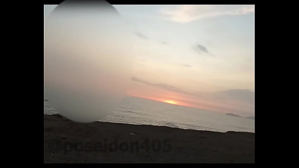 Sucking cock by the beach