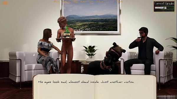 Bound To College #07 – Petting The BSDM Latex Dog While I And The HeadMaster Masturbates