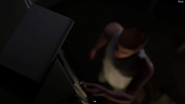 Hard blowjob in the bathroom in the army, swallowing cum, animation from the game