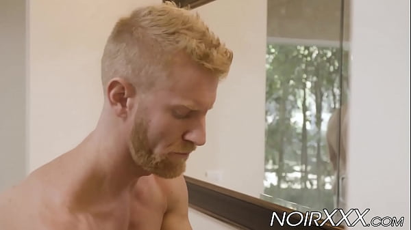 Jaxx Maxim sticks his BBC inside blond bearded hunk Johnny V