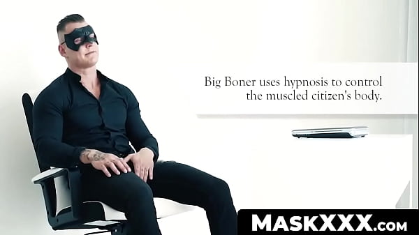 MaskXXX.com – Masked muscle dude Luke Ward’s big cock wanking it well solo
