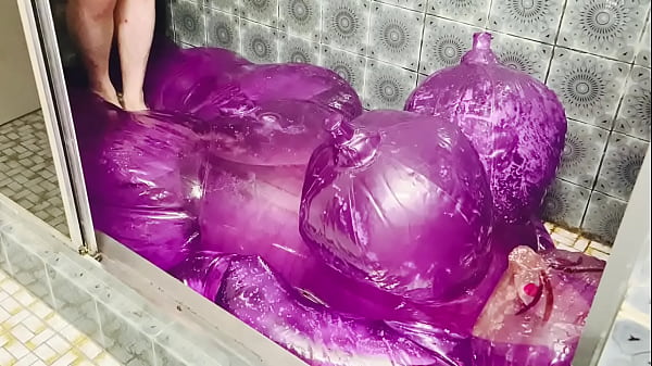 Short: Fucking purple inflatable HongYi water doll