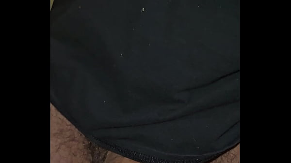 Stroking my thick uncut hairy DILF cock. Comments welcome