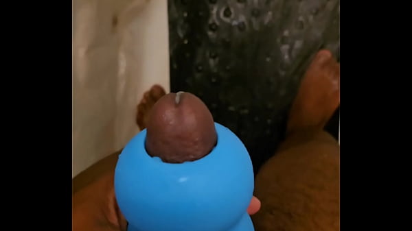 Young Black Adult – Jacking Off using pussy sex toy
