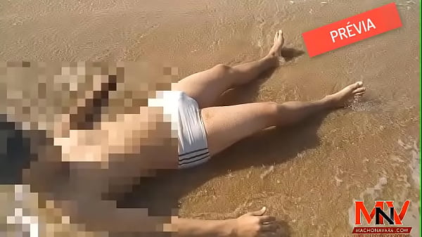 macho na praia e o outro no seu barraco – previa