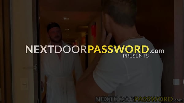 Muscular hunk Roman Todd lubes his dick before thrusting it in Gunner Joseph on his jockstrap