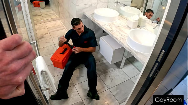 Plumber Stud Uses His Tool To Clear Out Brody’s Drain Hole