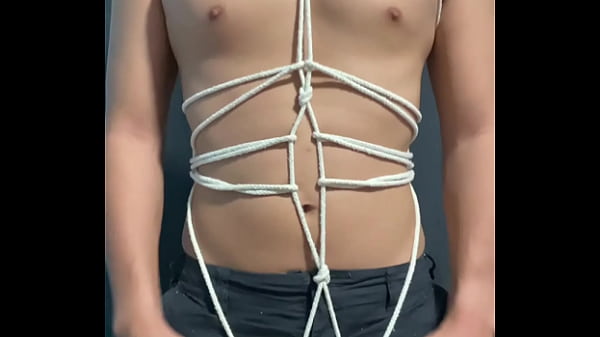 Self-Bondage Edging Cum Control