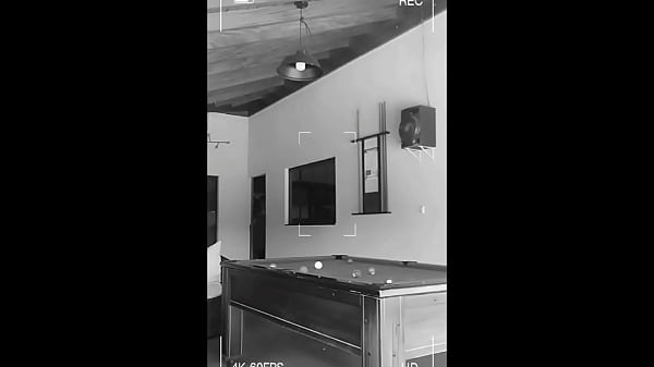 I was alone in the house and played pool, if I lost I would take off my clothes