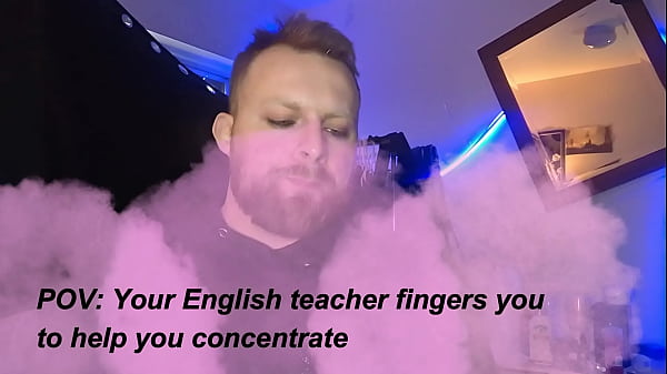 POV Roleplay: Your English Teacher Fingers You To Help You Concentrate (Jerk Off Instruction/JOI)