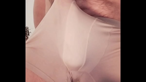 Teasing BWC bulging in boxer shorts