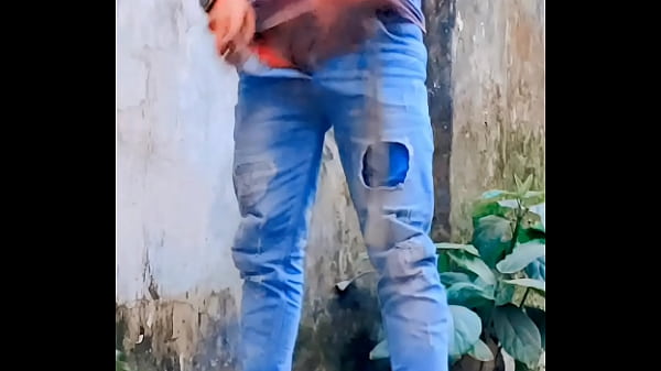 Cute femboy outdoor fun and piss compilation