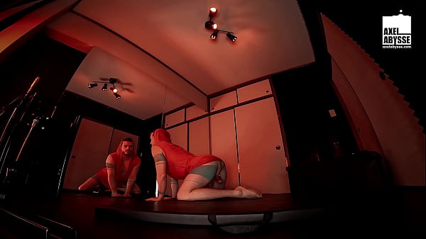 Horny Axel Abysse Rides Big Toy After Gaping His Wide Asshole