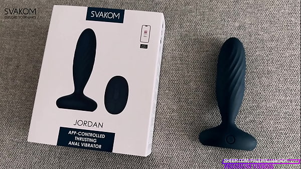Svakom Jordan Anal Toy review ends in Big Cock Masturbation