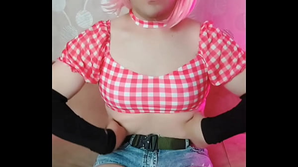 Cute Sassy Femboy Rocking Cowgirl Style  Crop Shirt & Booty Shorts | 90  Minutes of Live Fun