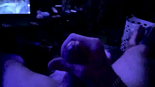 A clowdy situation with slow motion cumshot