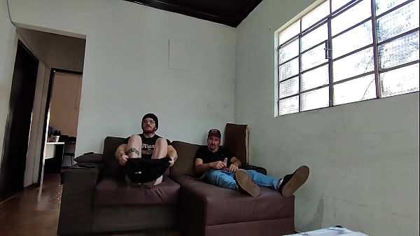 bastidores da gravação com Carlos Urach o pai da Andressa Urach