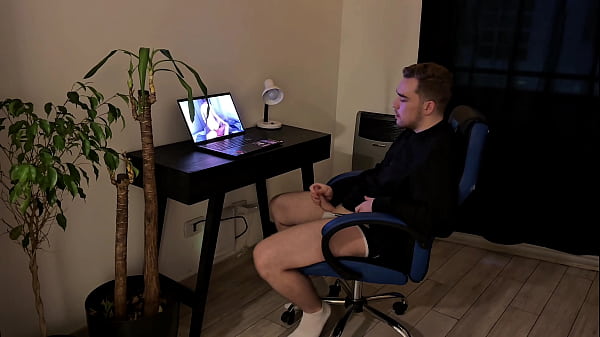 Bouncing on a Dildo with His Dick in My Mouth (4K)