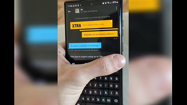 Grindr time UNA ENORME VERGA BLANCA ME ROMPE EL CULO