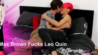 HomoEmo: Sexy Leo Quin Gets His Ass Screwed By Max Browns Massive Meat